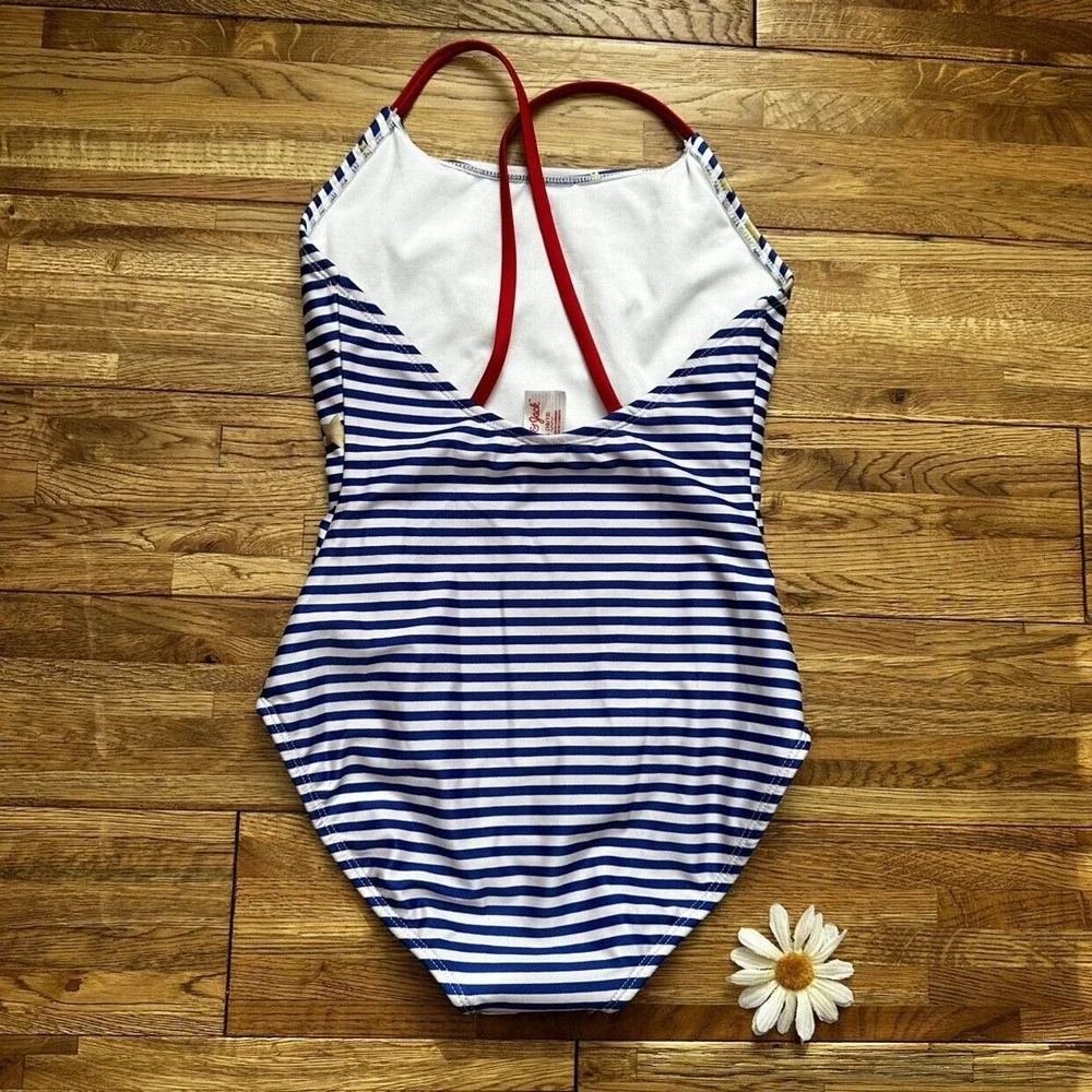 Cat‎ & Jack Stars And Stripes Swimsuit Size 10/12